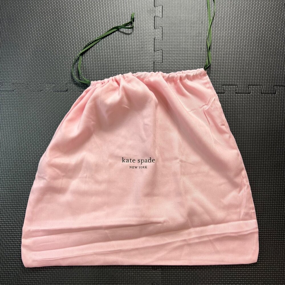 Kate Spade Pink Dust Bag Drawstring 20"x16" Storage Pouch For Handbag Accessorie - Picture 5 of 5